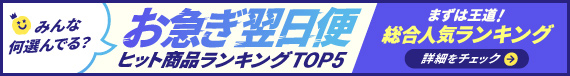 お急ぎ翌日便スタート！
