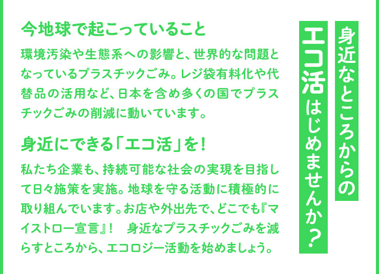 携帯用エコストロー