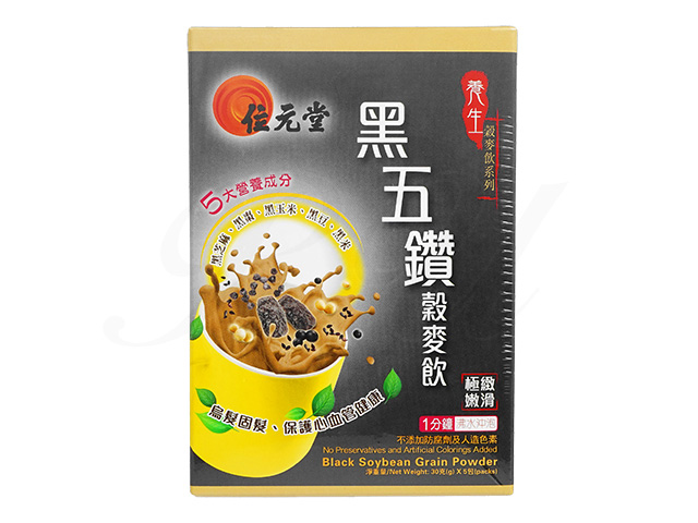 黒五鑽穀麦飲[位元堂]通販｜菓子・飲料 | オオサカ堂