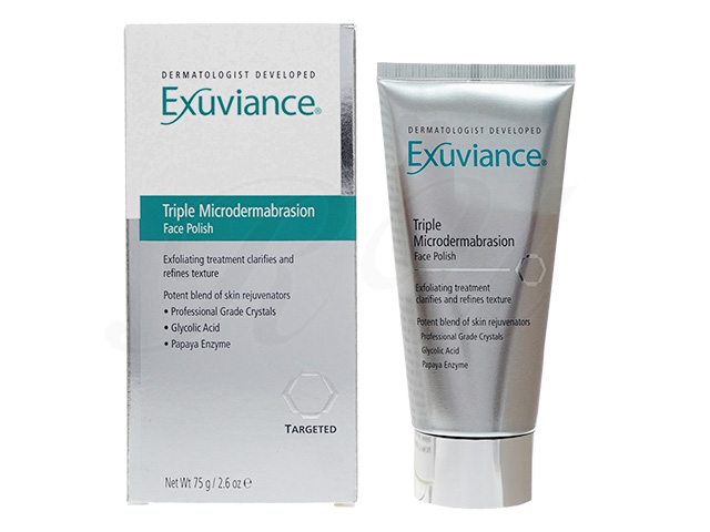 triple microdermabrasion face polish