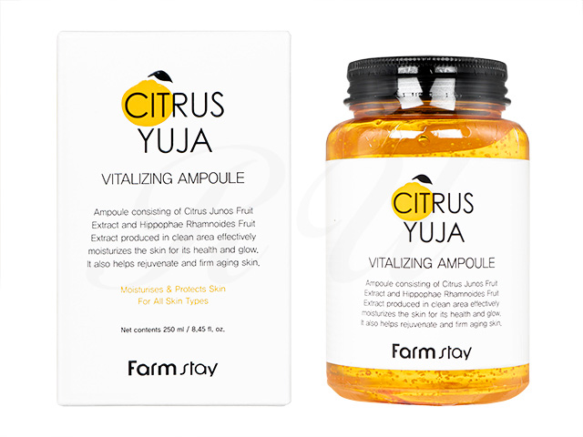 Farmstay]Citrus Yuja Vitalizing Ampoule通販｜化粧水・乳液・美容液