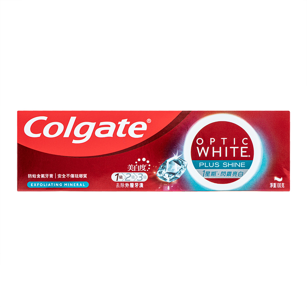 オプティックホワイト プラスシャイン（Colgate）通販｜デンタル・口腔・口臭ケア | オオサカ堂