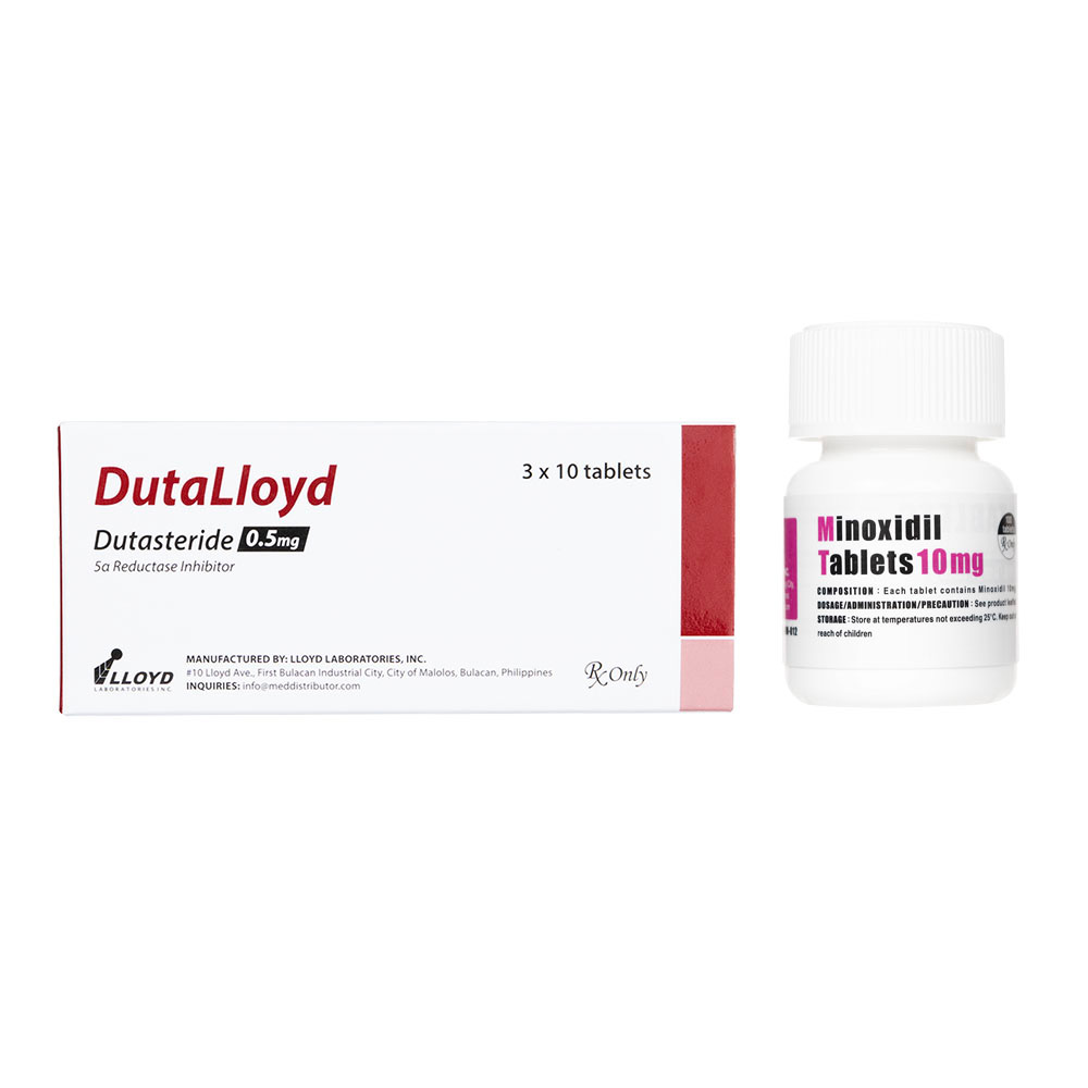デュタロイド0.5mg30錠1箱+ミノキシジルタブレット10mg100錠1本 デュタロイド0.5mg30錠1箱+ミノキシジルタブレット10mg100錠1本