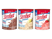 スリムファースト(ミルクチョコ味＋バニラ味＋ストロベリー味)