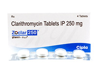 Zoclar クラリスロマイシン通販 効果 抗生物質 淋病 クラミジア 梅毒 オオサカ堂