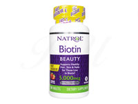 [Natrol]ビオチン(Biotin)5000mcg・ファーストディゾルブ