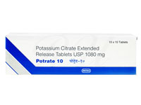 クエン酸カリウム1080mg(カリウム10meq)