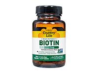 ハイポテンシービオチン5mg (High Potency Biotin) 【カントリーライフ社製】