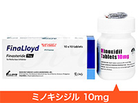 フィナロイド 1mg 100錠 + Lloyd ミノキシジルタブレット 10mg 100錠