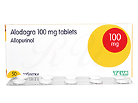 ザイロリックジェネリック(Alodagra)100mg