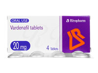 バルデナフィル(Rivopharm)20mg