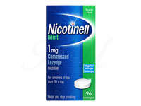ニコチネルコンプレスドロゼンジ(Compressed Lozenge)1mg[ミント味]