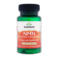 (Swanson) NMN Nicotinamide Mononucleotide 300mg 30vcaps