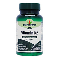 [NATURES AID]ビタミンK2 withビタミンD3