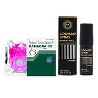 カマグラ100mg4錠7箱 リドマックススプレー15ml1本 プレゼント・バイブレーションリング3個