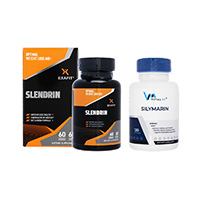 [バイタルミー]シリマリン100mg120錠+[Exafit]スレンドリン60錠