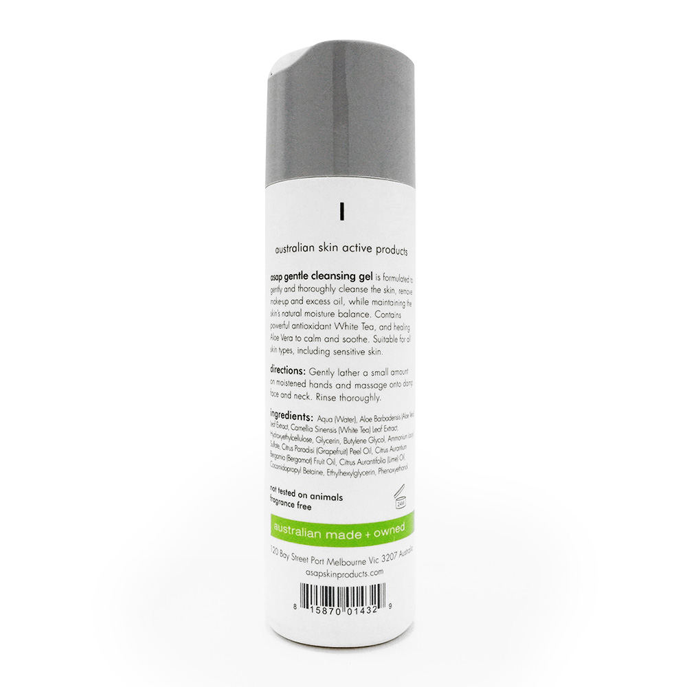 ジェントルクレンジングジェル（asap）通販｜洗顔石鹸・ボディソープ