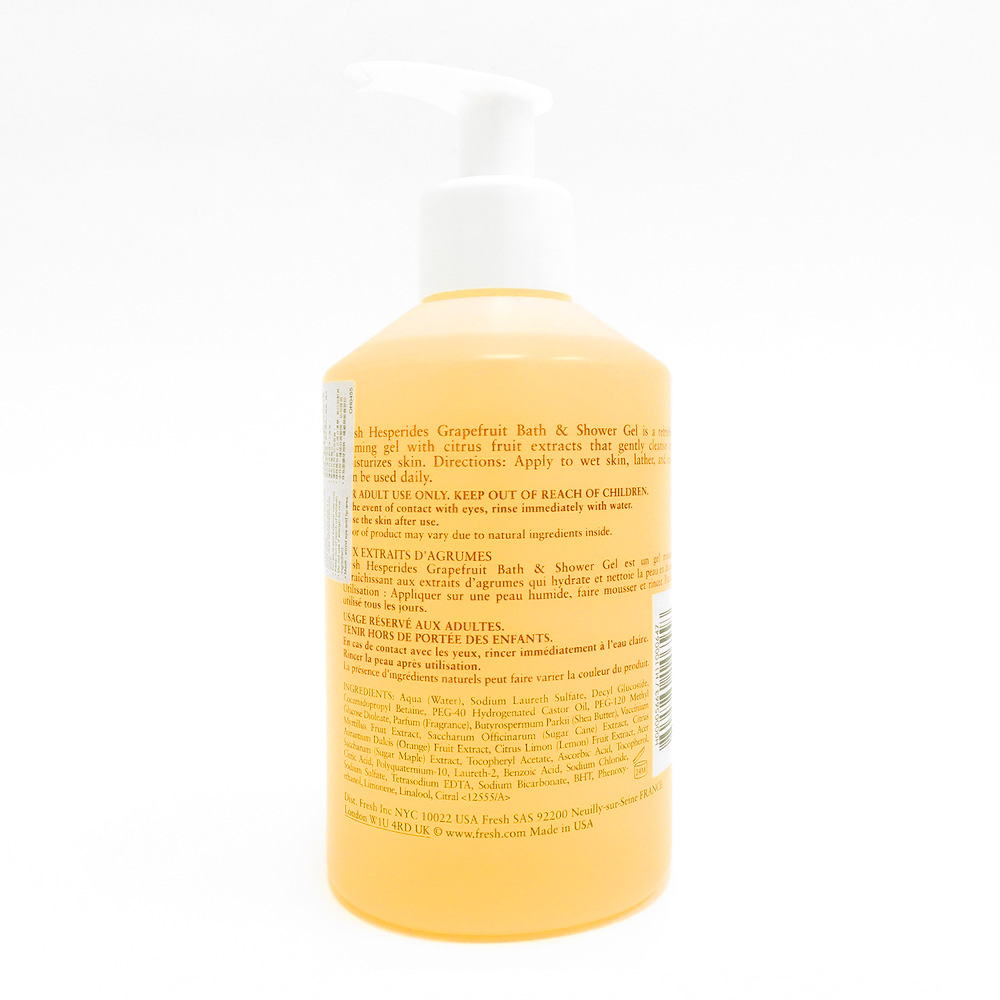ヘスペリデス グレープフルーツ シャワージェル 300ml Fresh]Hesperides Grapefruit Bath & Shower Gel通販｜洗顔石鹸