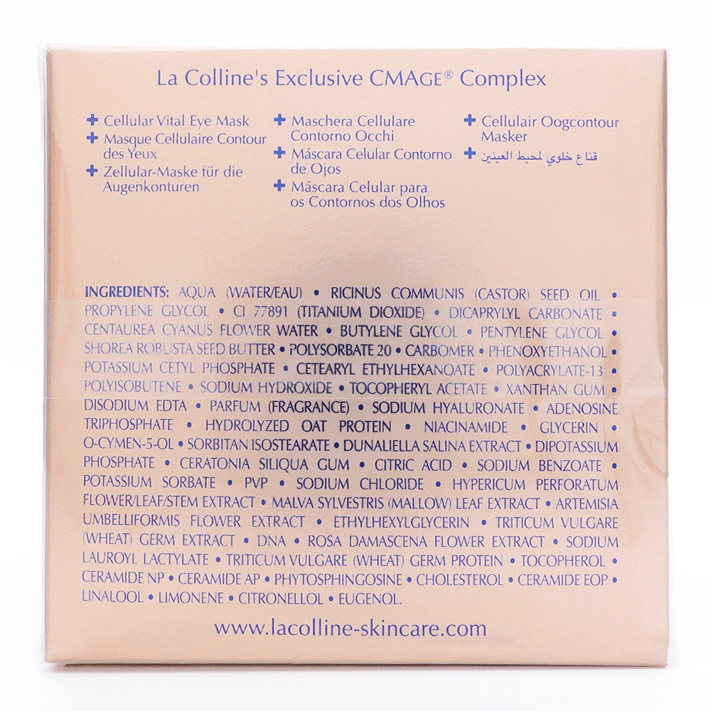 La Colline]Eye Performance Cellular Vital Eye Mask通販｜クリーム