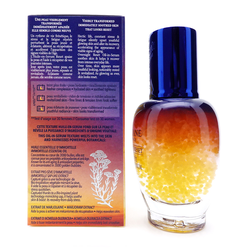 L'OCCITANE]Immortelle Reset Overnight Reset Oil-in-Serum通販｜化粧